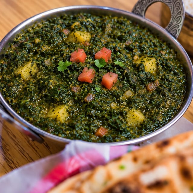 Saag Aloo.