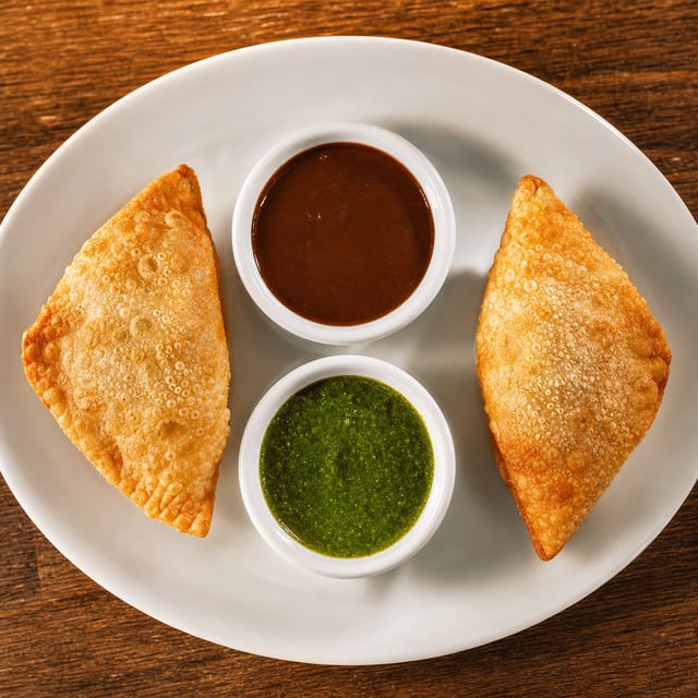 Lamb Samosa.