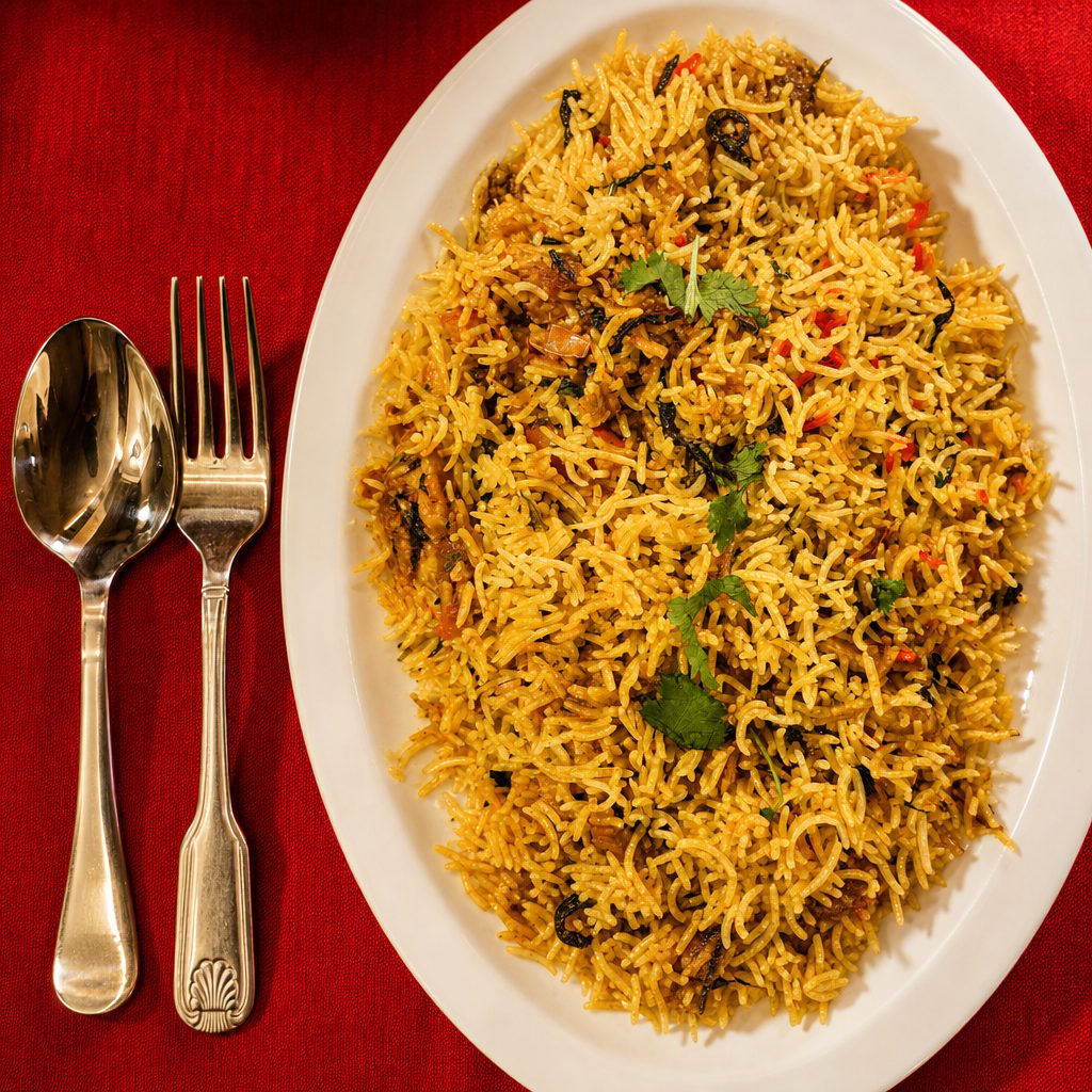 Lamb Biryani.