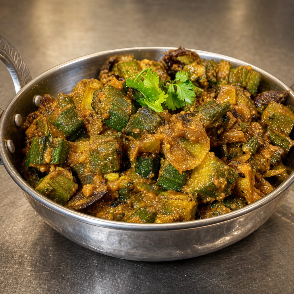 Okra (Bhindi Masala).