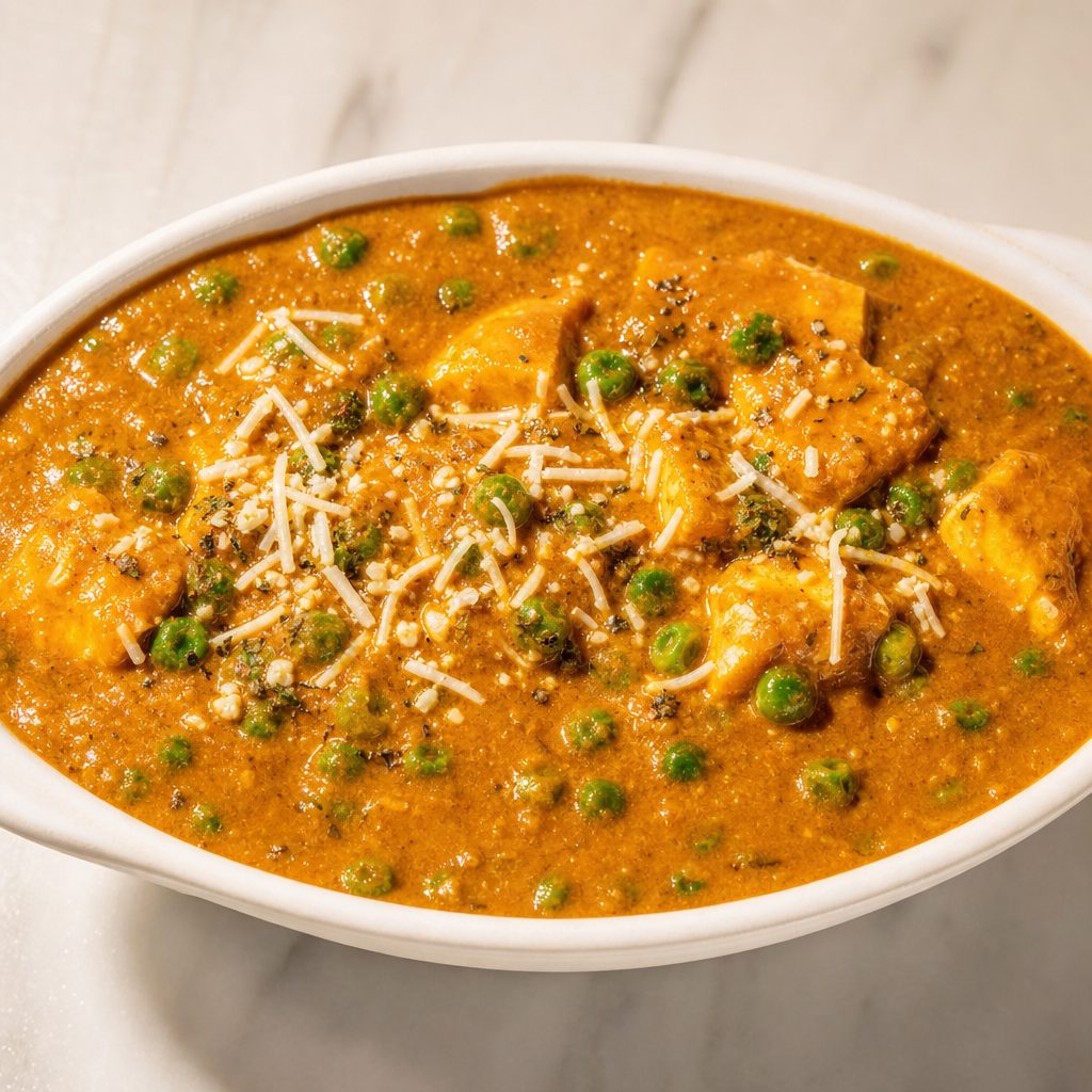 Matar Paneer.
