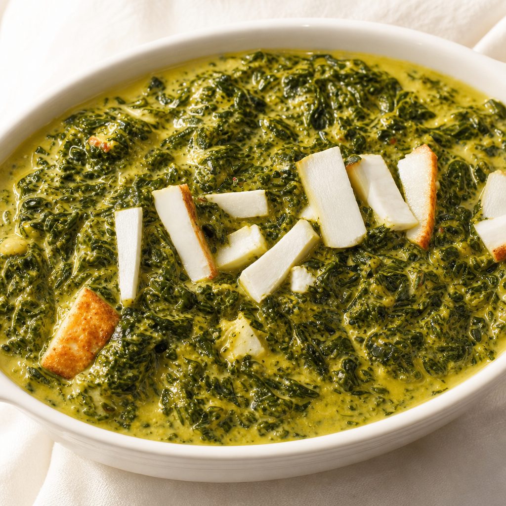 Saag Paneer.