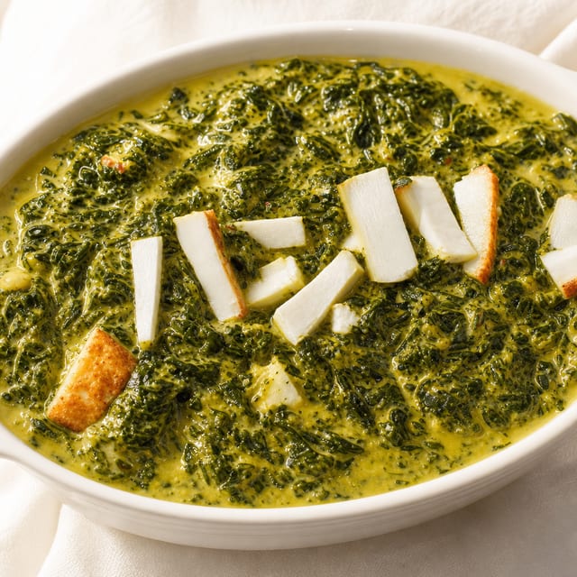 Saag Paneer.